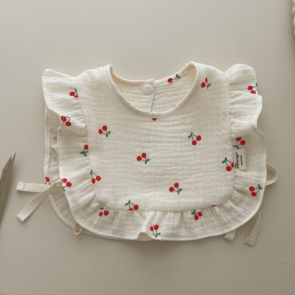 BabyCouture Muslin Bib - Ruffle Edition
