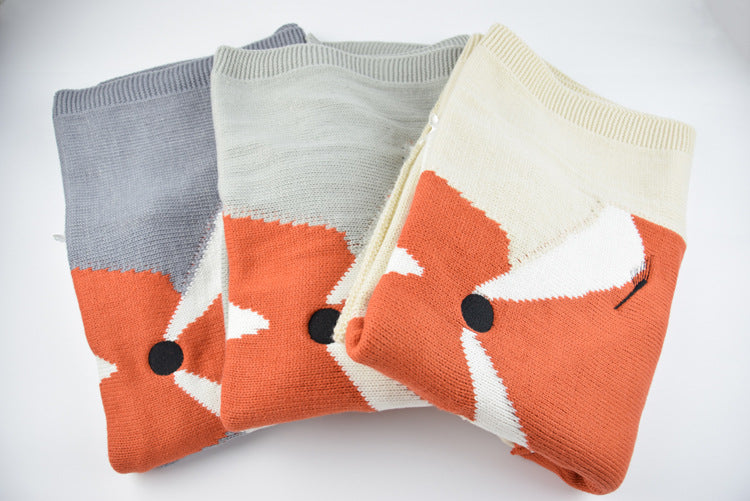 All Season Fox Blanket for Toddlers