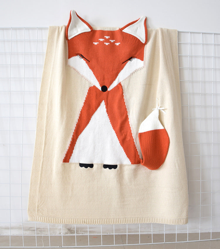All Season Fox Blanket for Toddlers
