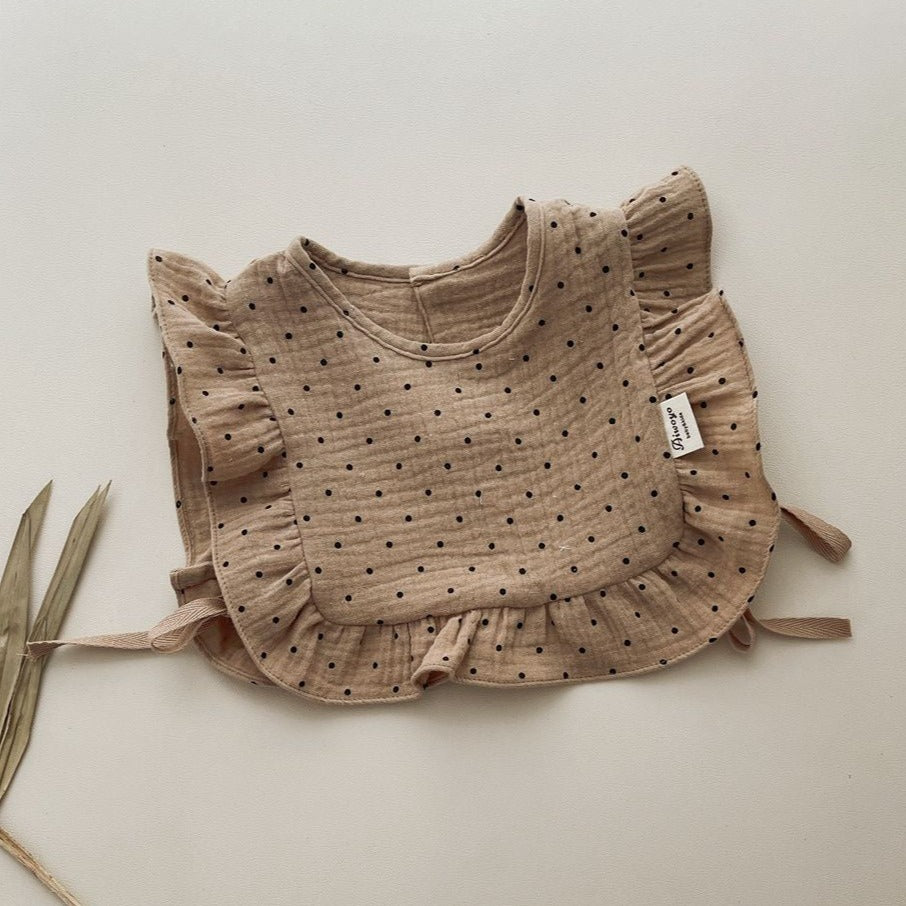 BabyCouture Muslin Bib - Ruffle Edition