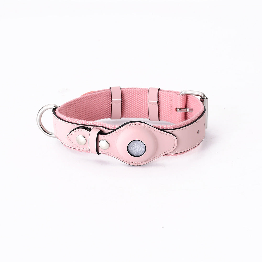 Airtag Leather Pet Collar