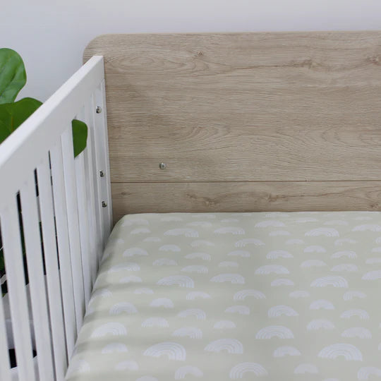 Bubba Blue Jersey Cot Fitted Sheets Nordic 2pk Grey/Sand