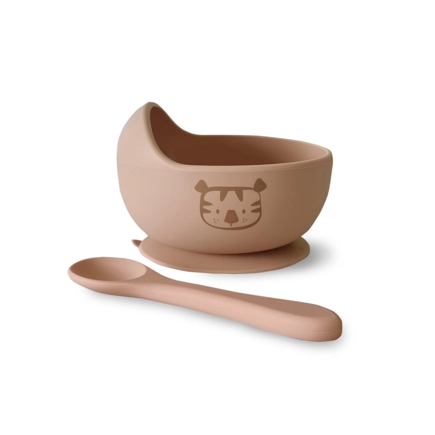 Plum My Baby Silicone Bowl & Spoon Set