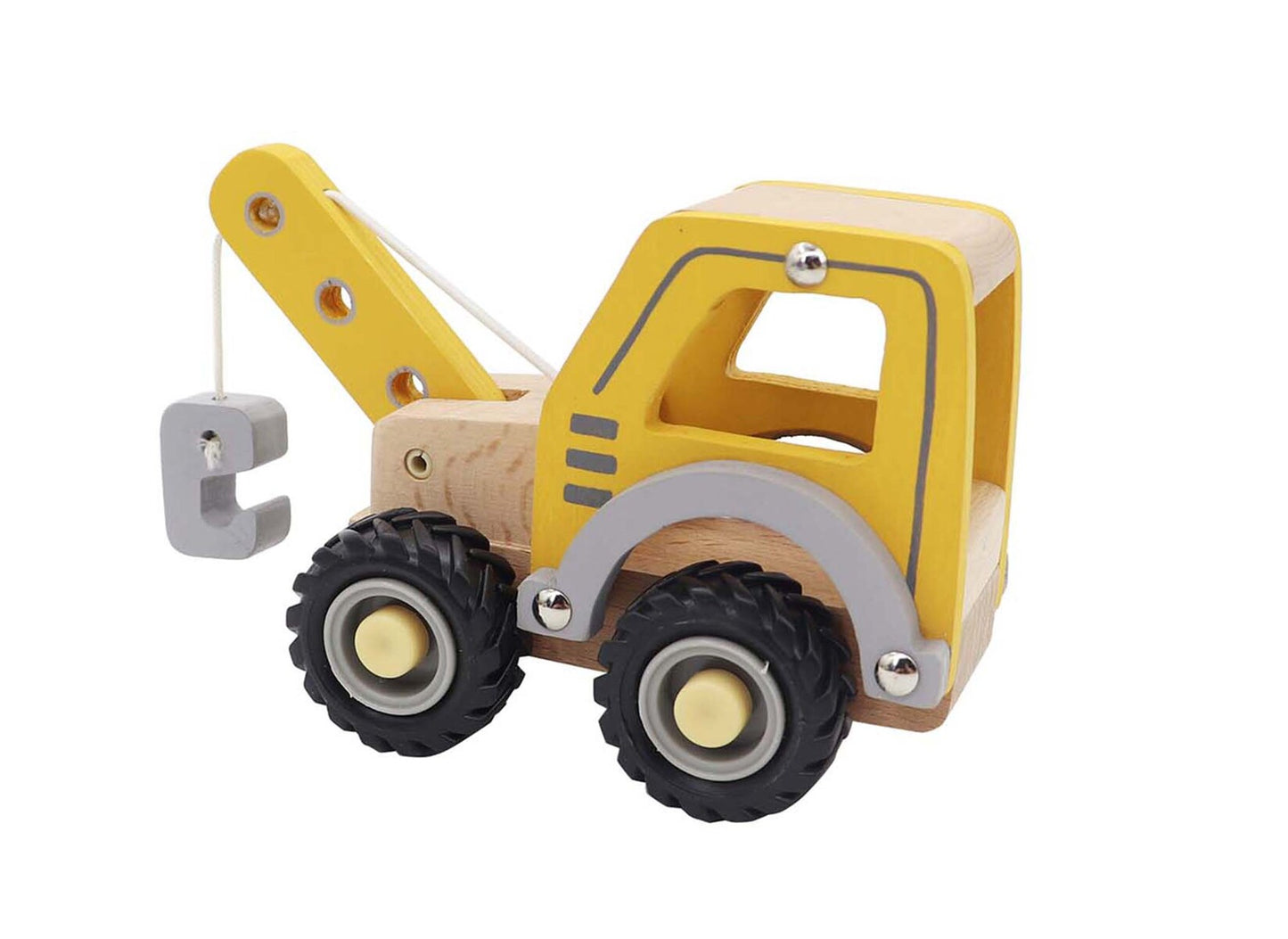 Calm & Breezy Wooden Construction Trucks