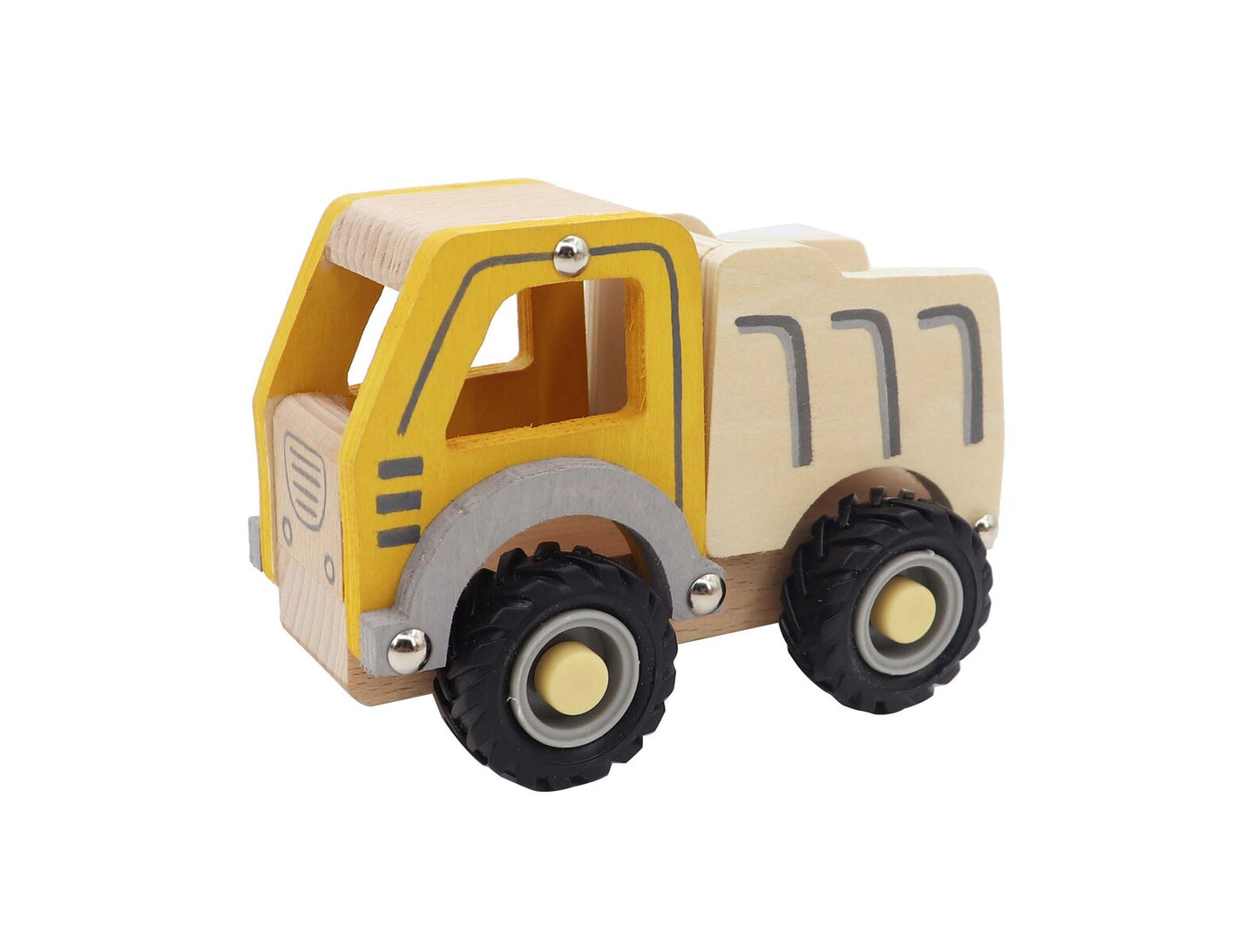 Calm & Breezy Wooden Construction Trucks
