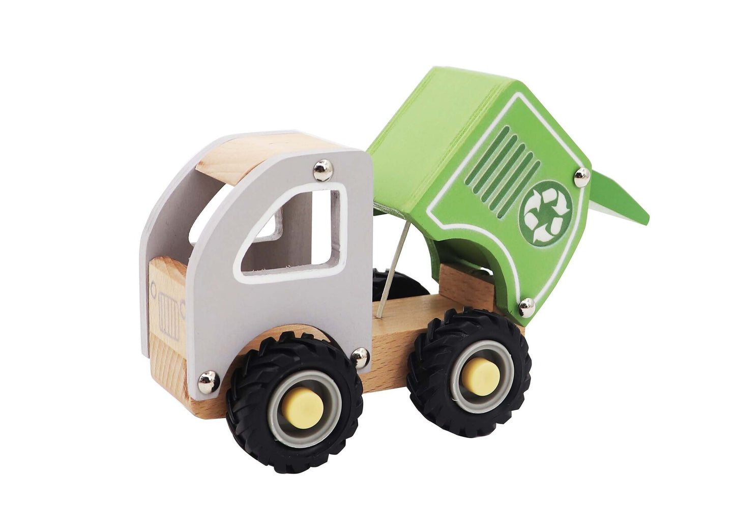 Calm & Breezy Wooden Construction Trucks