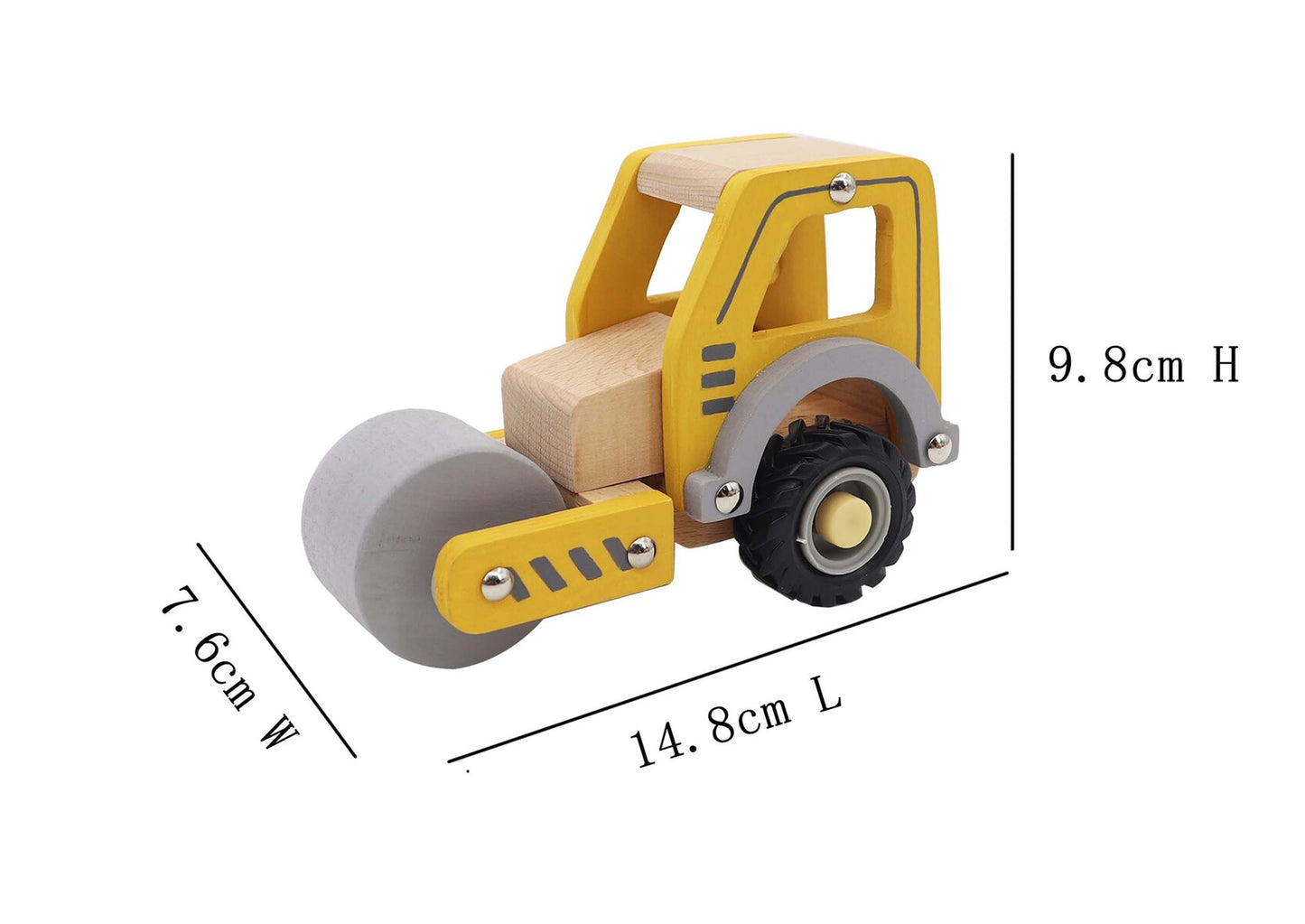 Calm & Breezy Wooden Construction Trucks
