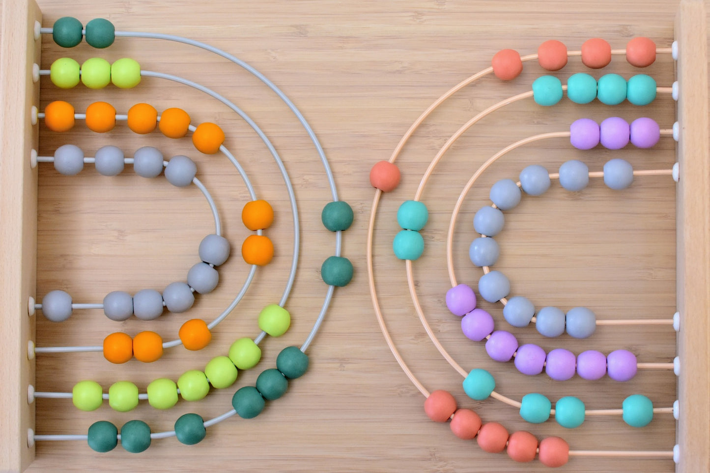 Calm & Breezy Rainbow Abacus - Olive