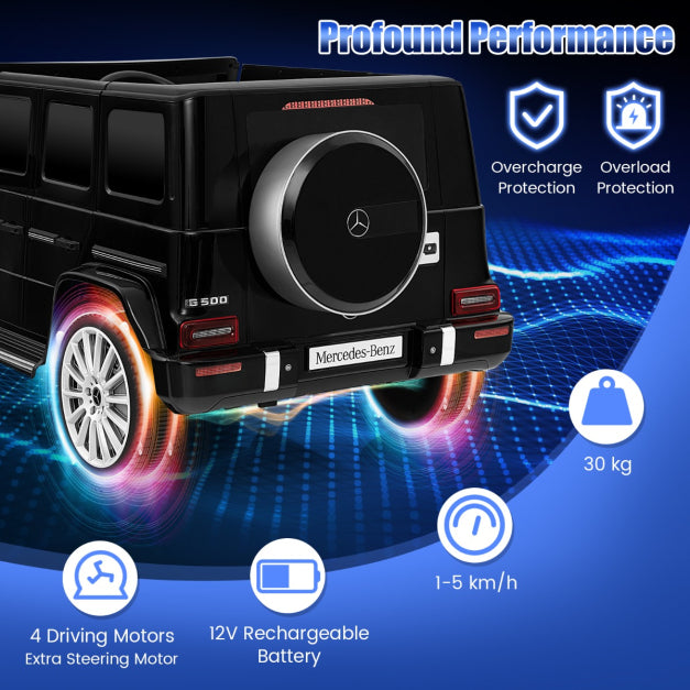 Mini Mercedes G500 Licensed Ride-on Car for Kids
