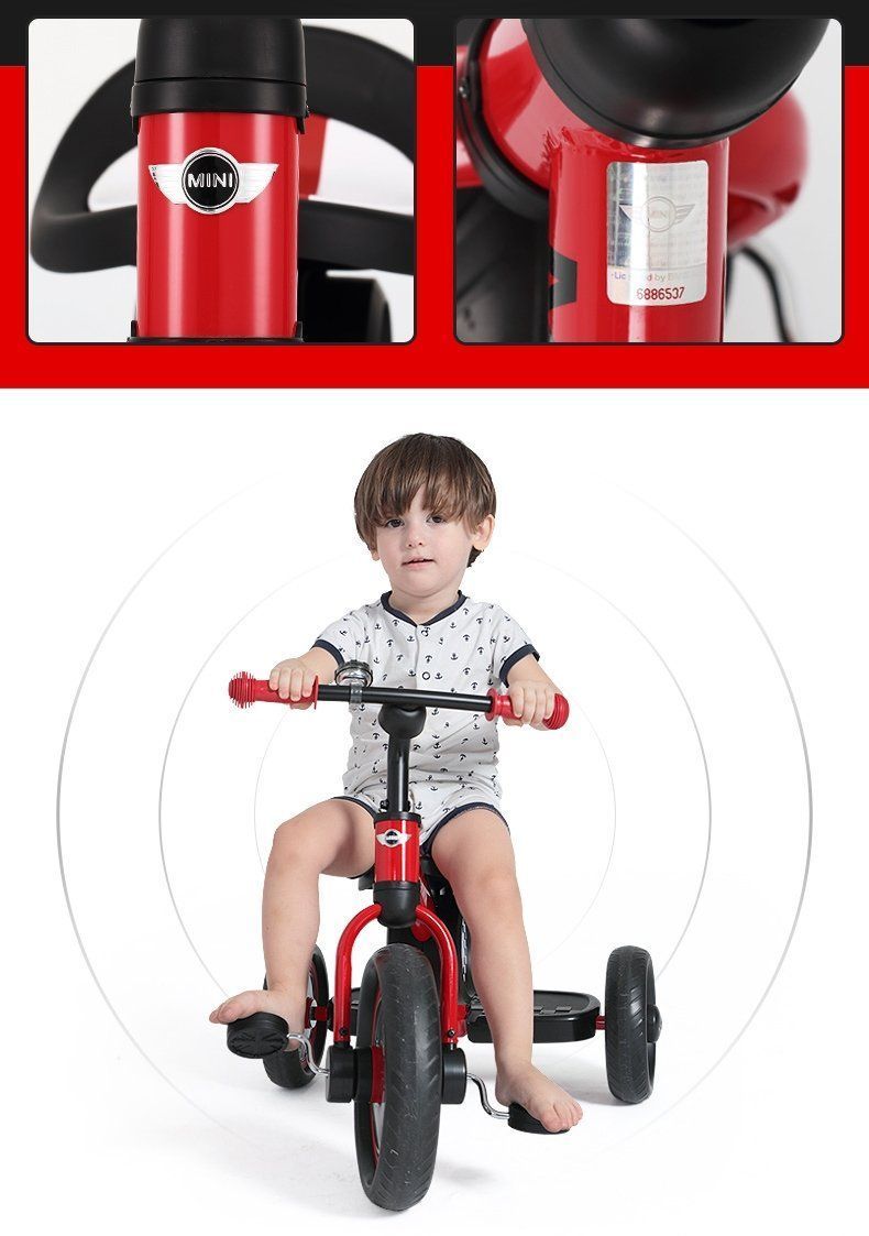 BMW Mini Cooper Kids Tricycle Bike