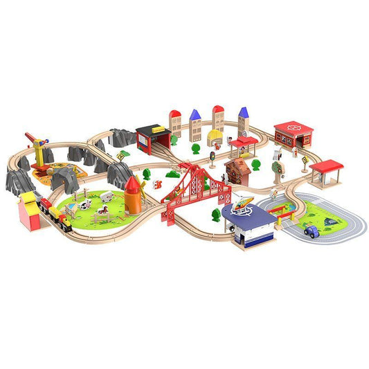 Onshine 141PCS Train Track City Set