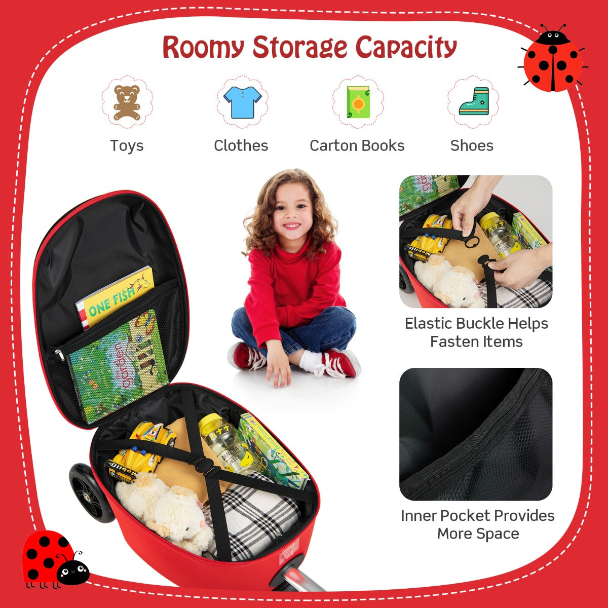 SkateLite: 2-in-1 Suitcase and Skateboard with Tri-Light Wheels