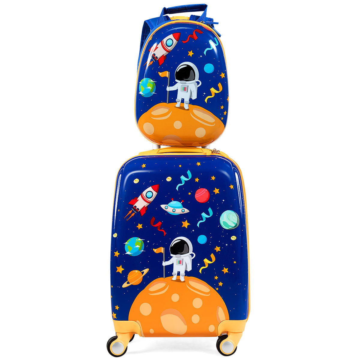 Kids Carry On Luggage Set - Astronaut