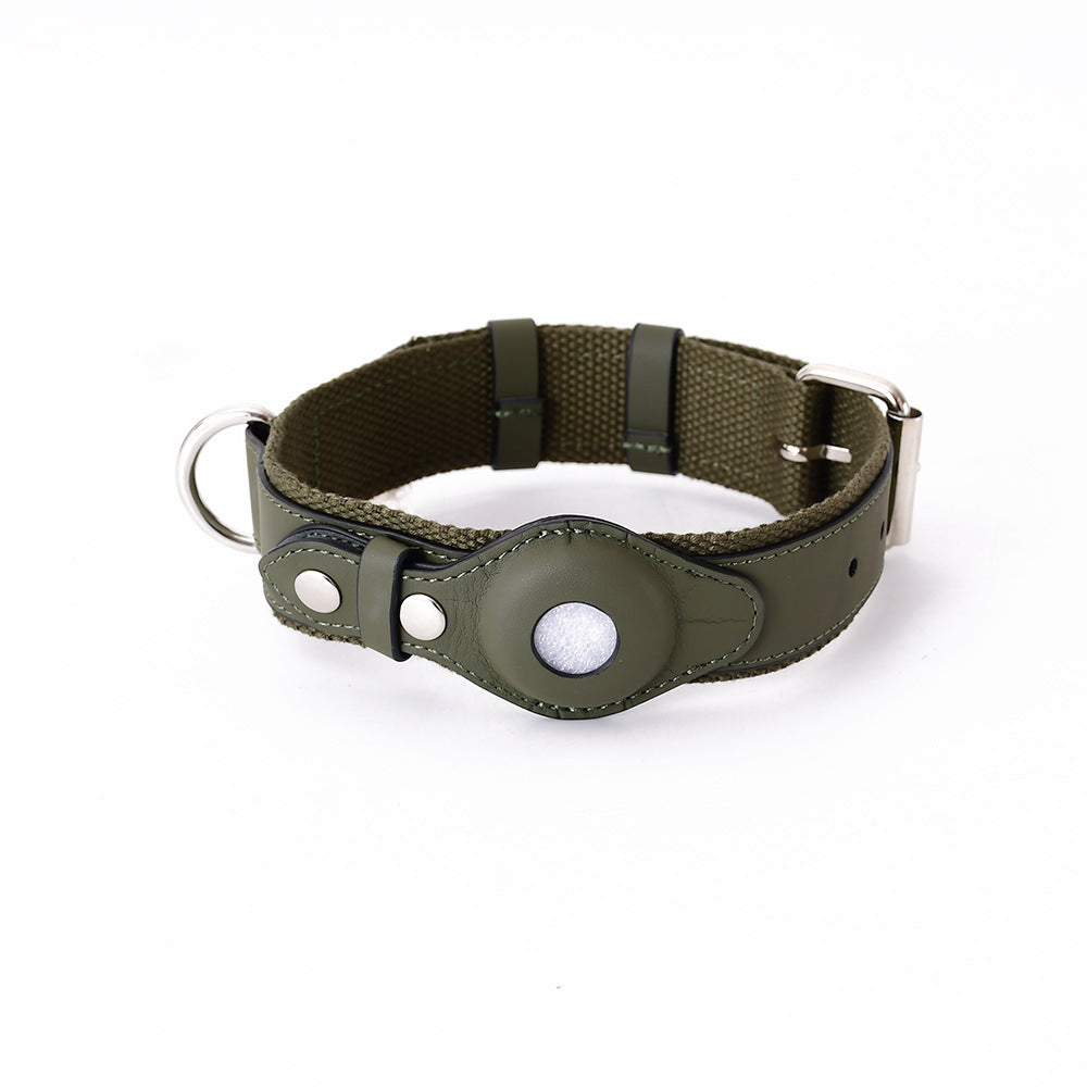 Airtag Leather Pet Collar