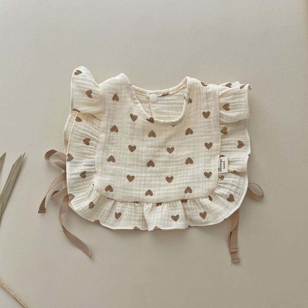 BabyCouture Muslin Bib - Ruffle Edition