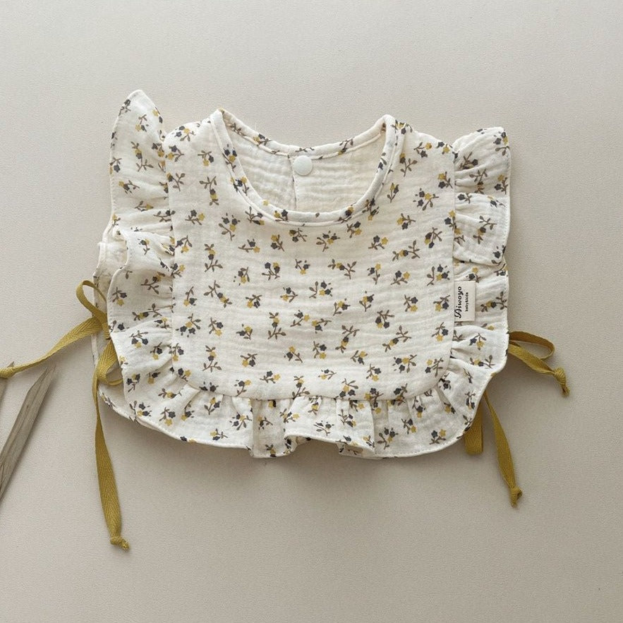 BabyCouture Muslin Bib - Ruffle Edition