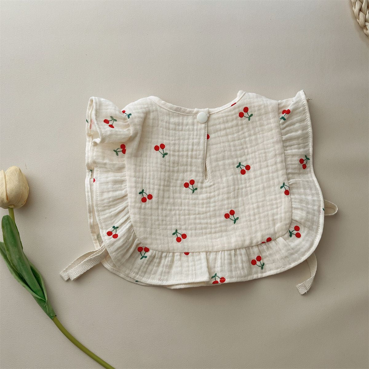 BabyCouture Muslin Bib - Ruffle Edition