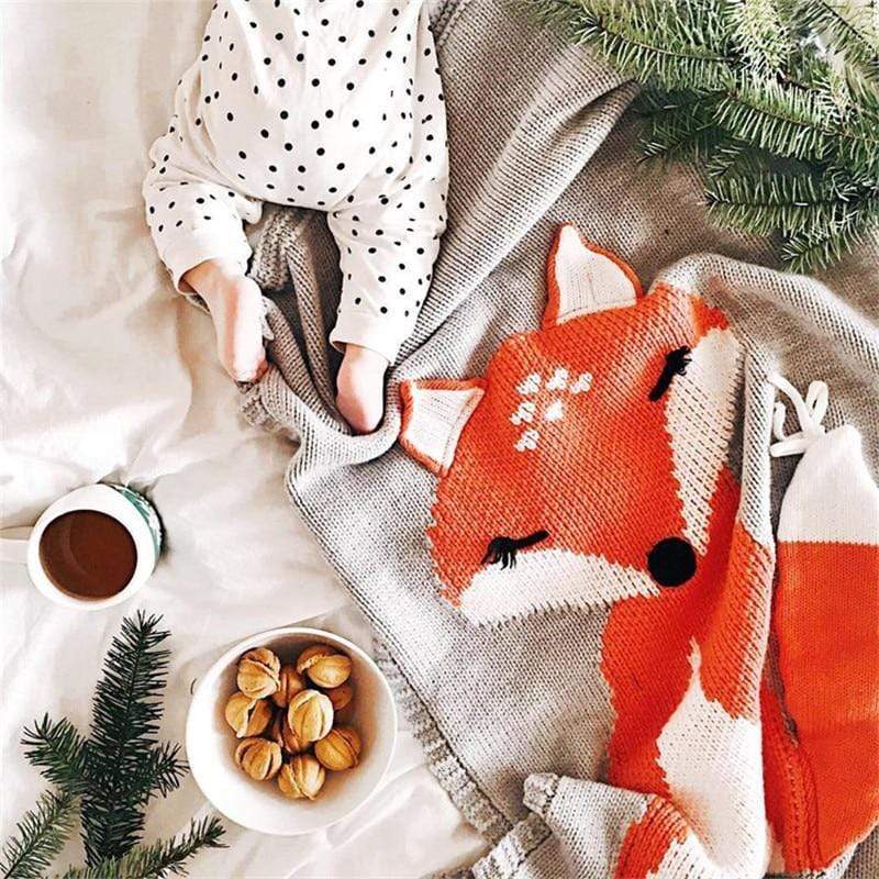 All Season Fox Blanket for Toddlers