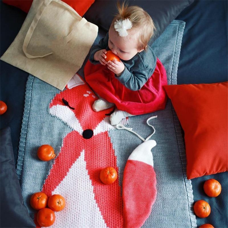 All Season Fox Blanket for Toddlers