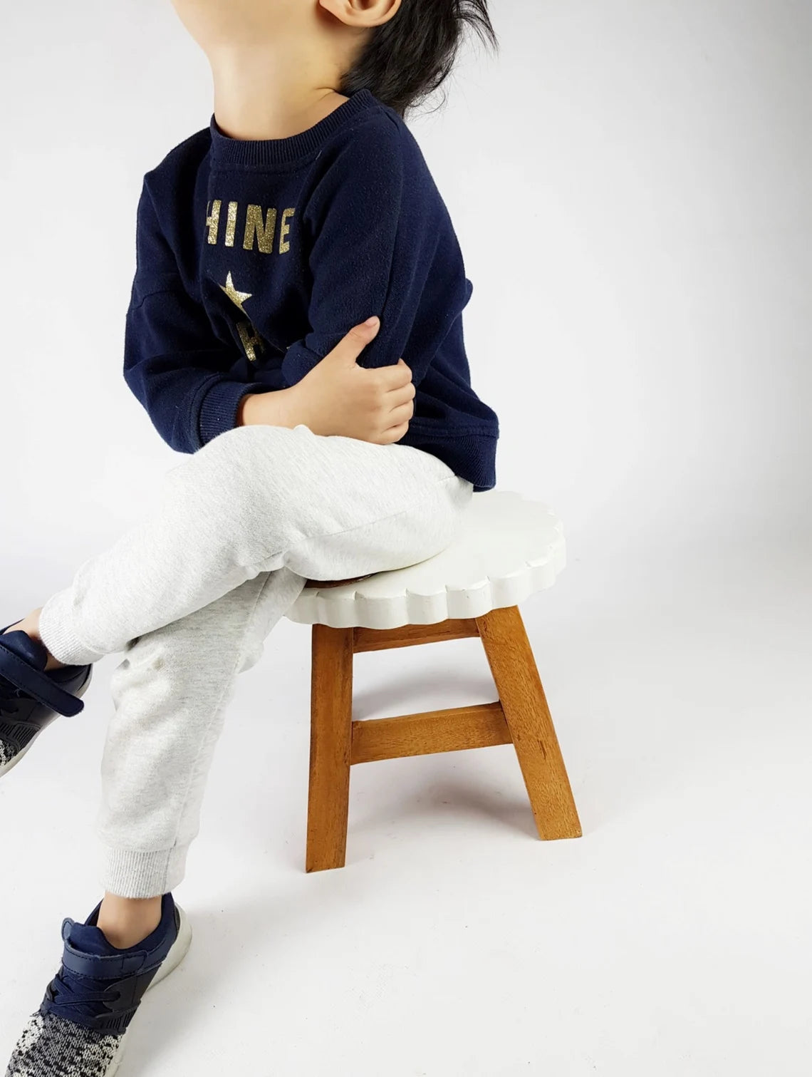 EcoCharm Handcrafted Kids' Stool - Dog