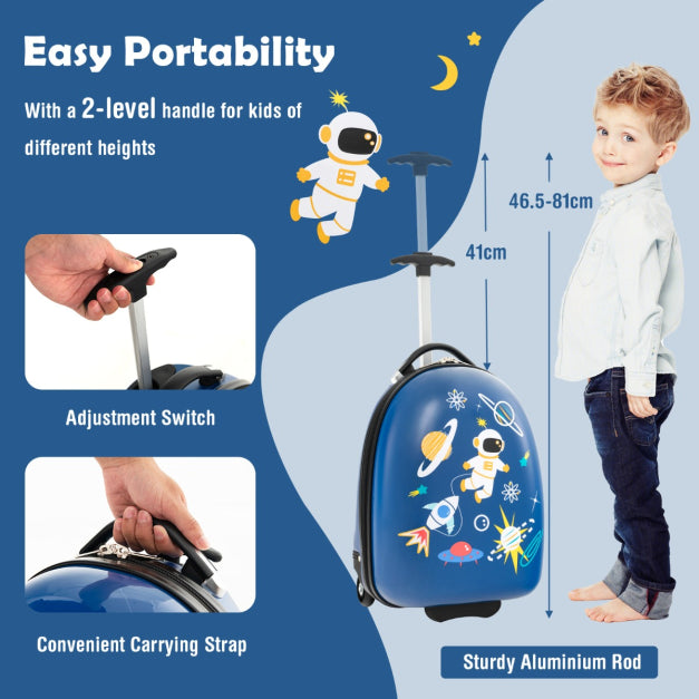 Kid's Carry-on Trolley Suitcase