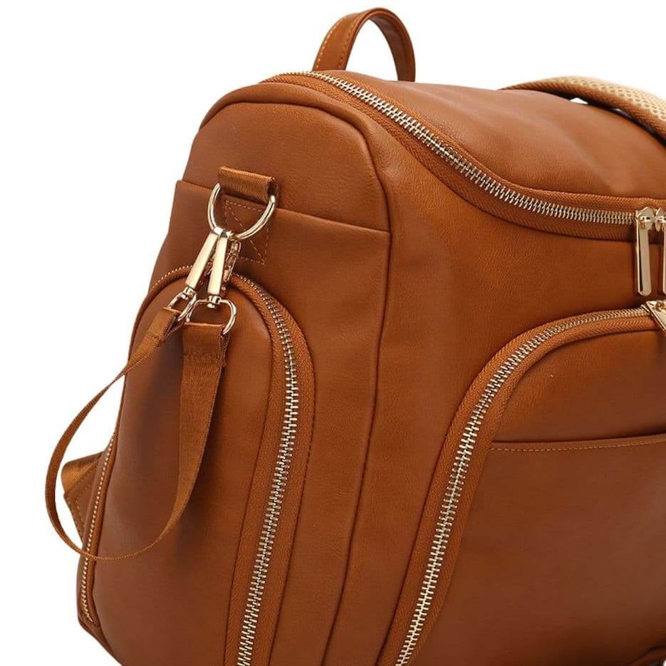 LittleLuxe PU Leather Nappy Bag