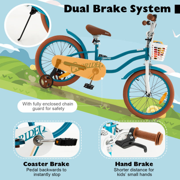 Kid's Pedal Bike with Handbrake