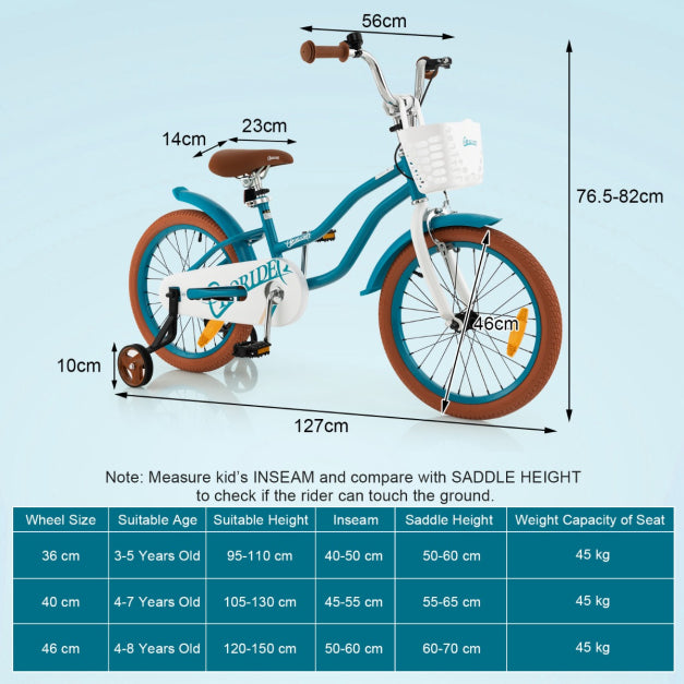 Kid's Pedal Bike with Handbrake