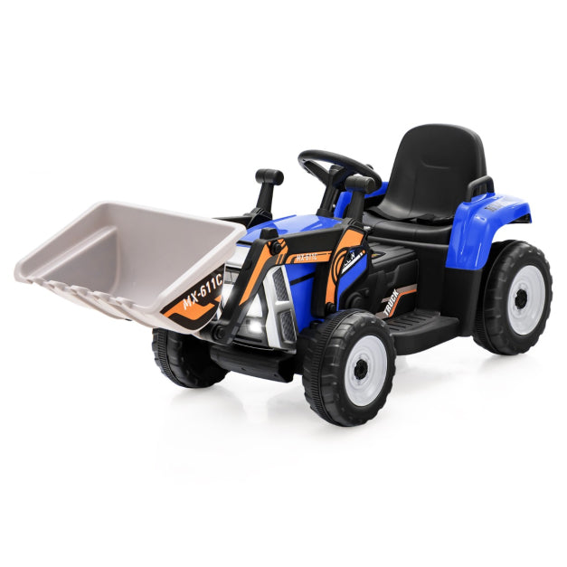 Adjustable Excavator Ride On for Kids with Remote Control