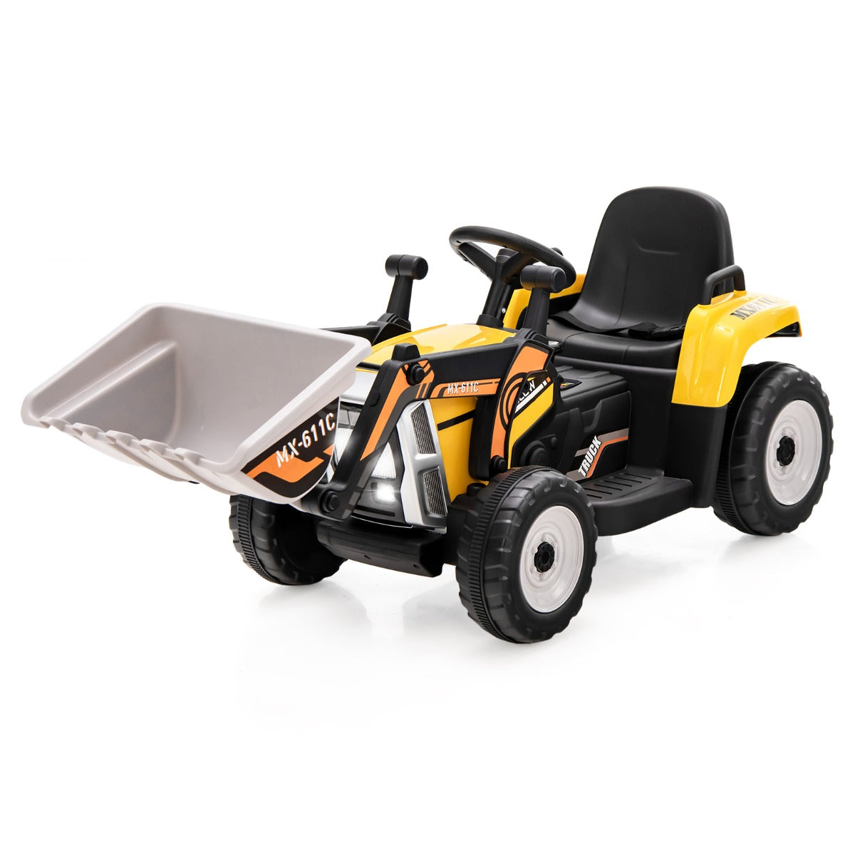 Adjustable Excavator Ride On for Kids with Remote Control