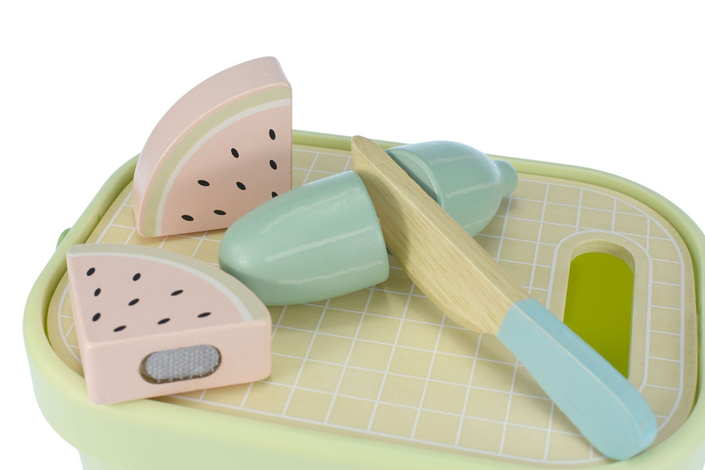 Tooky Toys Pretend Food Basket Set