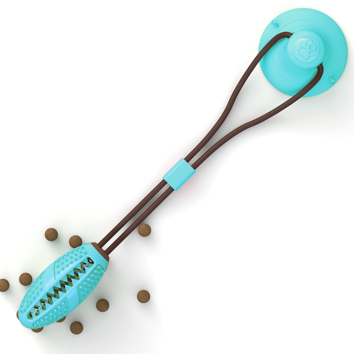 Interactive Dog Ball Toy with Silicon Suction Cup