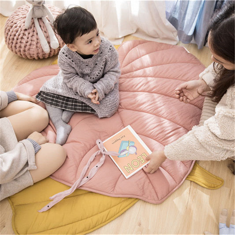 Leaf Cotton Play Mat & Blanket