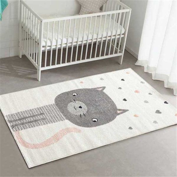 Kids My Best Friend Cat Rug