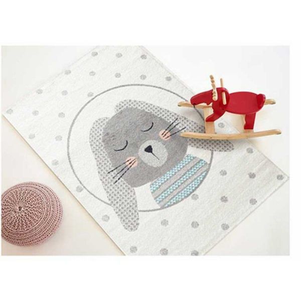 My Best Friend Rabbit Rug