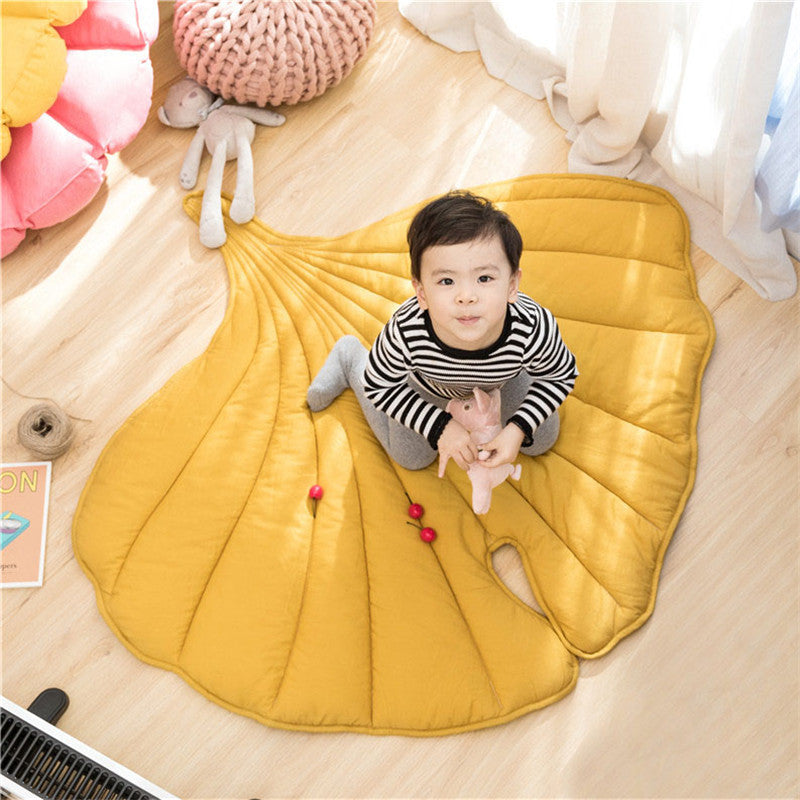 Leaf Cotton Play Mat & Blanket
