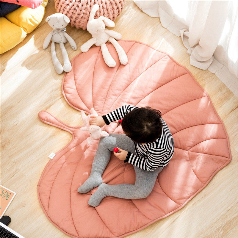 Leaf Cotton Play Mat & Blanket