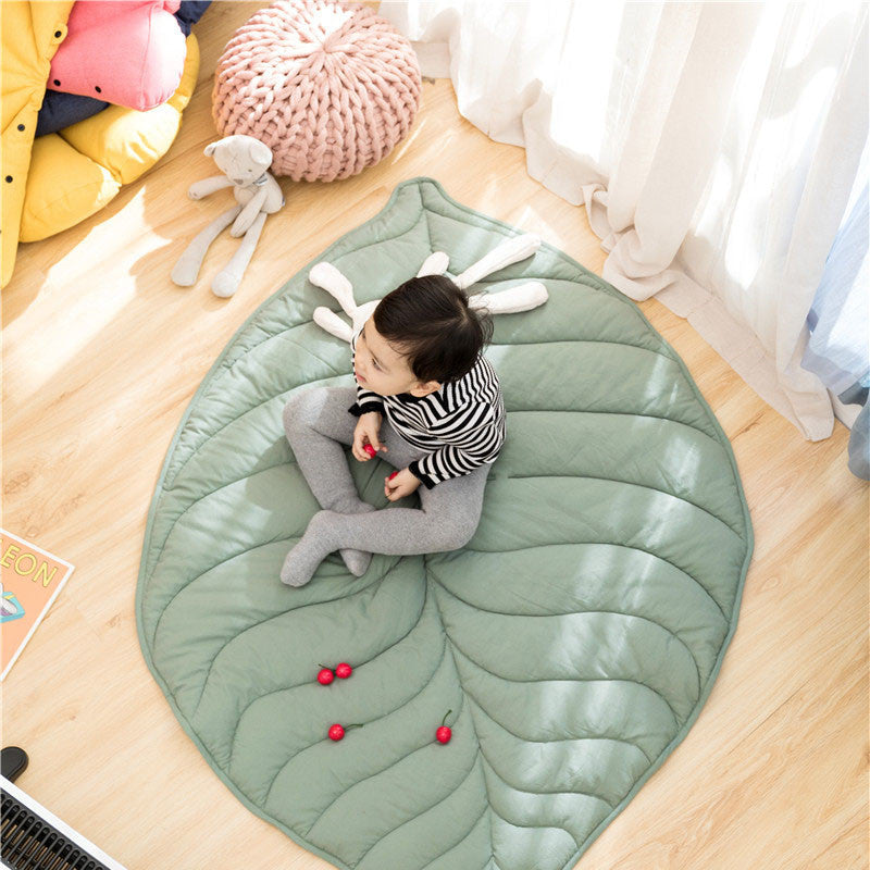 Leaf Cotton Play Mat & Blanket
