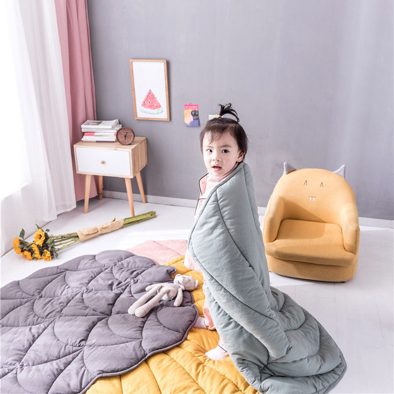 Leaf Cotton Play Mat & Blanket
