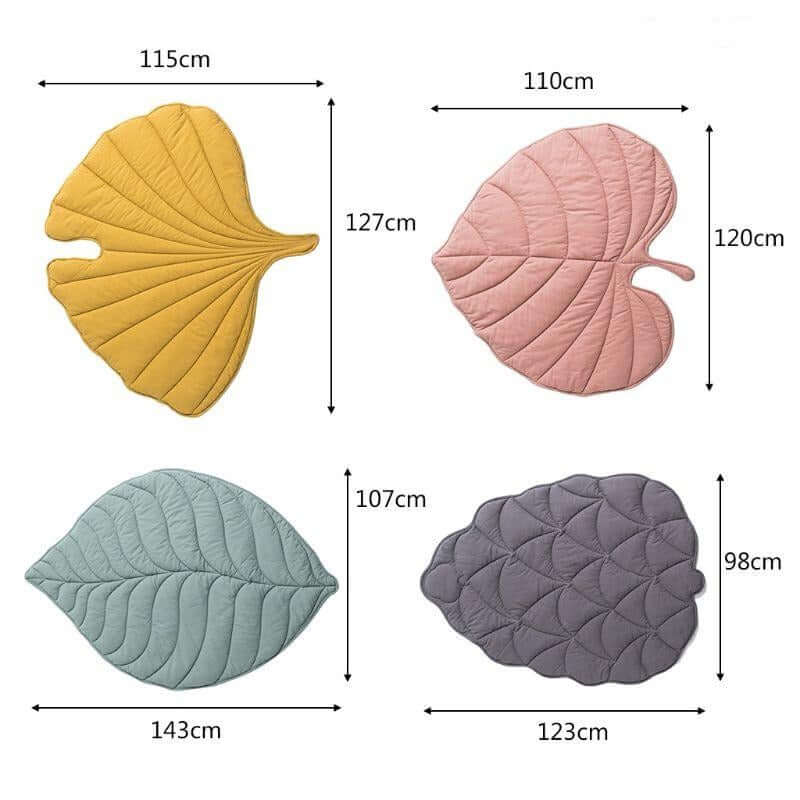 Leaf Cotton Play Mat & Blanket