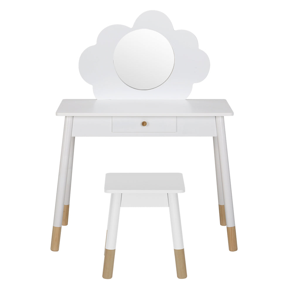 Keezi Kids Cloud Vanity Dressing Table
