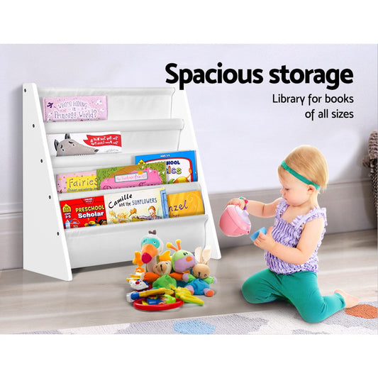 Keezi 4 Tiers Kids Bookshelf