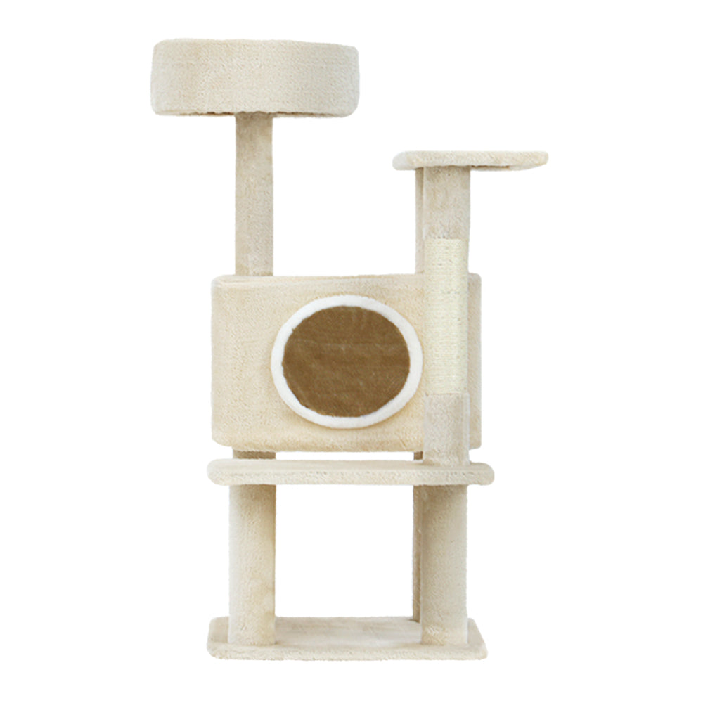 Hickory Cat Tree Scratching Post with Condo House (90 cm)