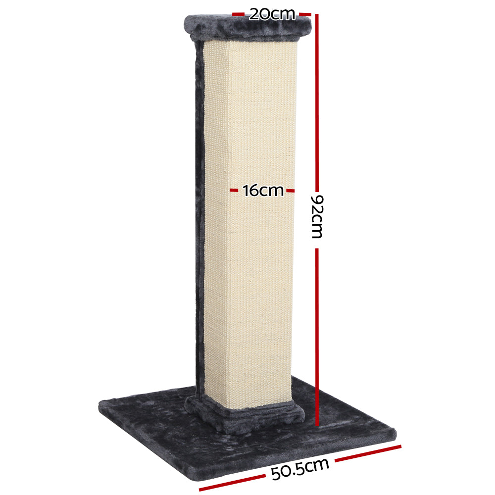 Sisal Cat Tree Scratching Post (92cm)