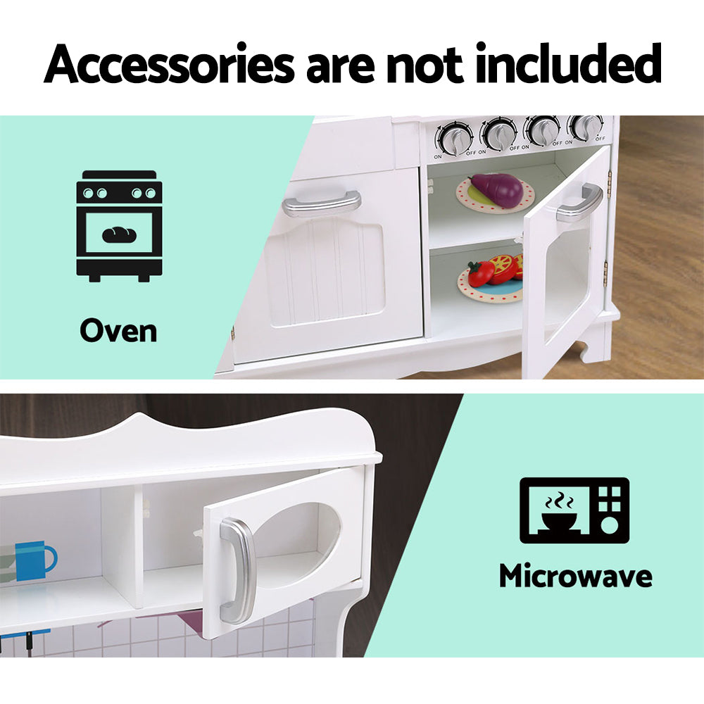 Keezi Kids Classic Fully Equipped Pretend Kitchen