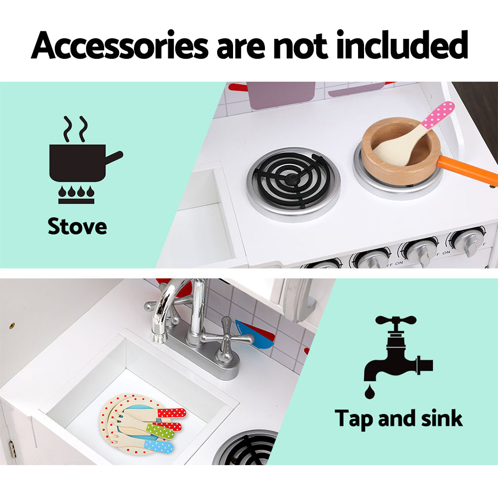 Keezi Kids Classic Fully Equipped Pretend Kitchen