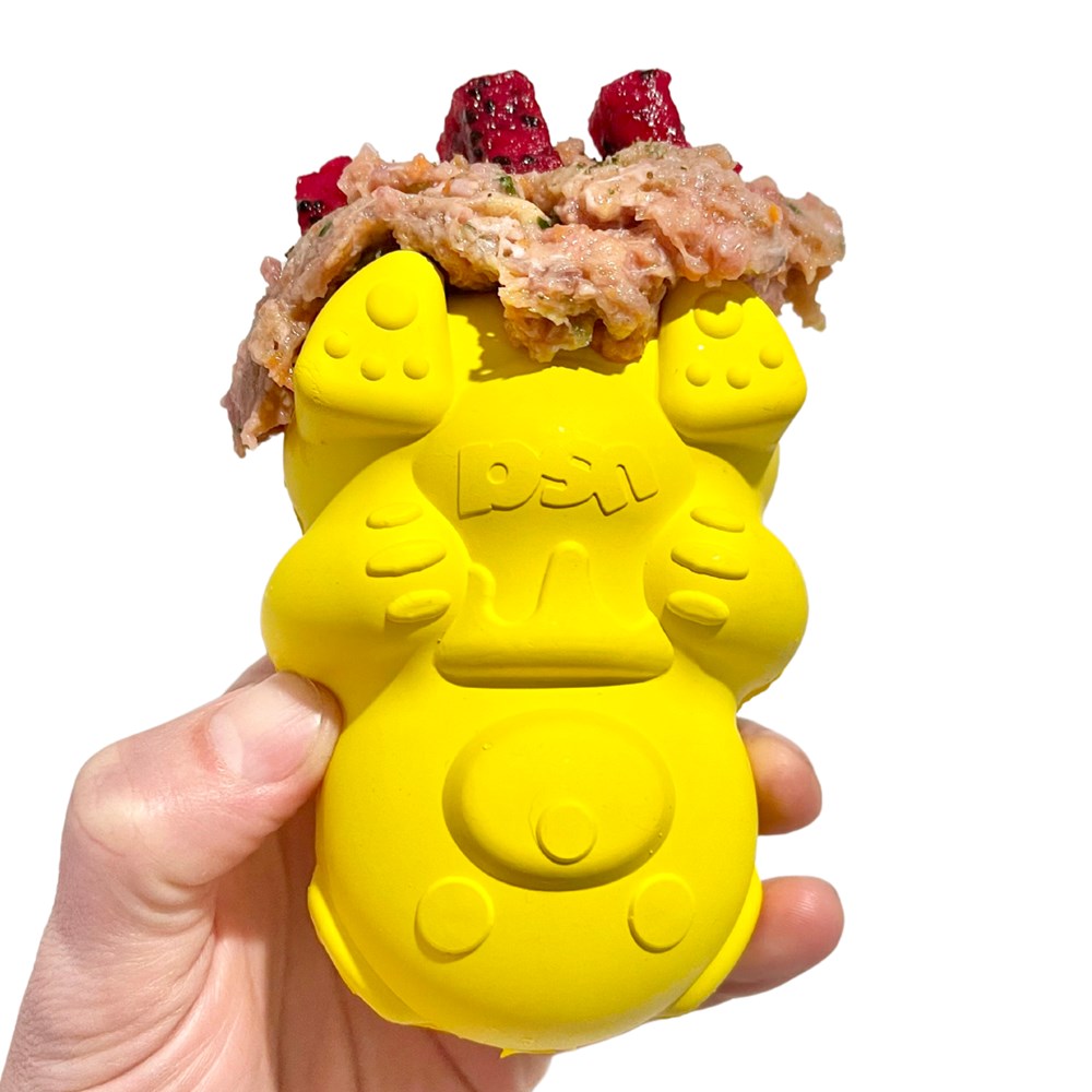 Sodapup Honey Bear Treat Dispenser and Chew Dog Toy