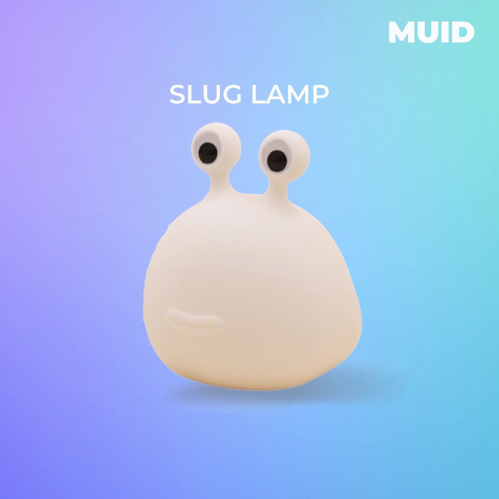 Muid Slug Night Lamp - White