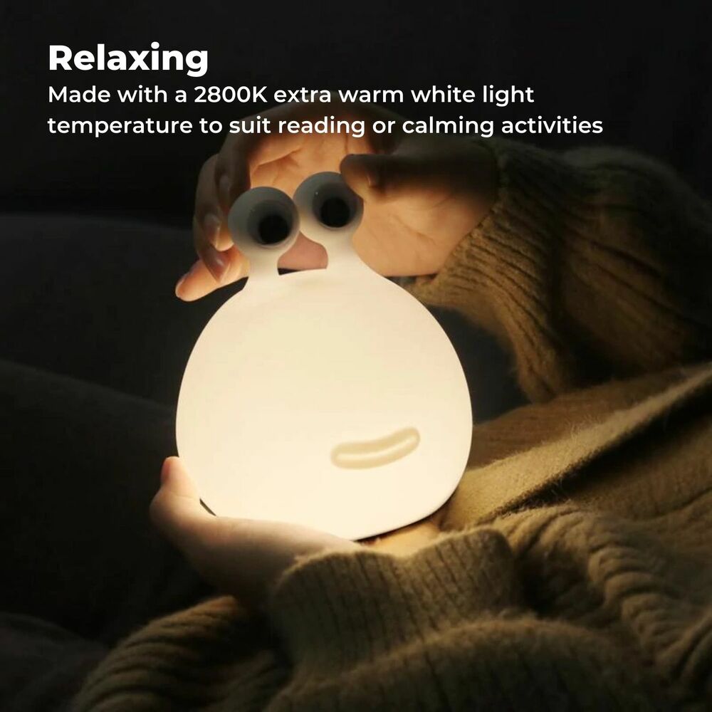 Muid Slug Night Lamp - White