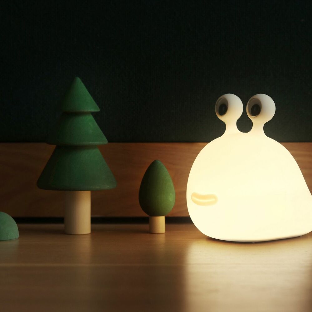 Muid Slug Night Lamp - White